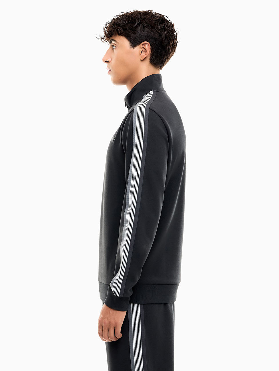 EA7 Logo Series Half-Zip Sweatshirt