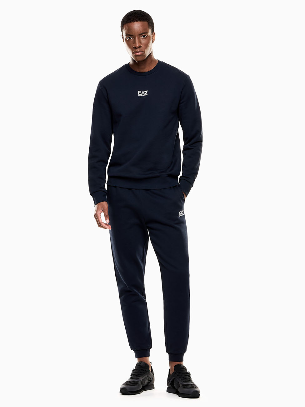 EA7 Core Identity Crew-neck Sweatshirt