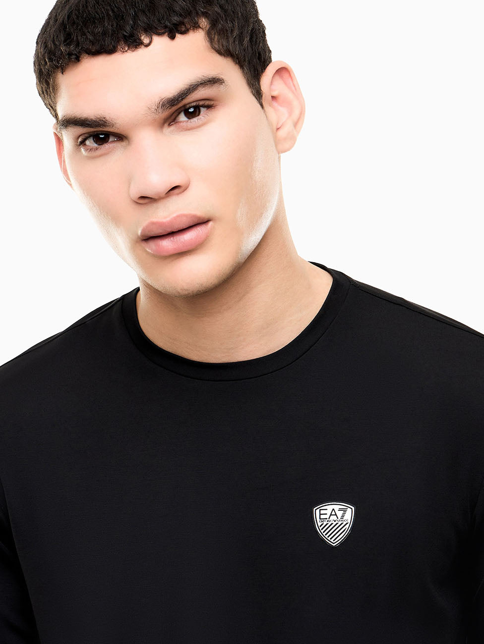 EA7 Premium Shield Long-Sleeved T-Shirt