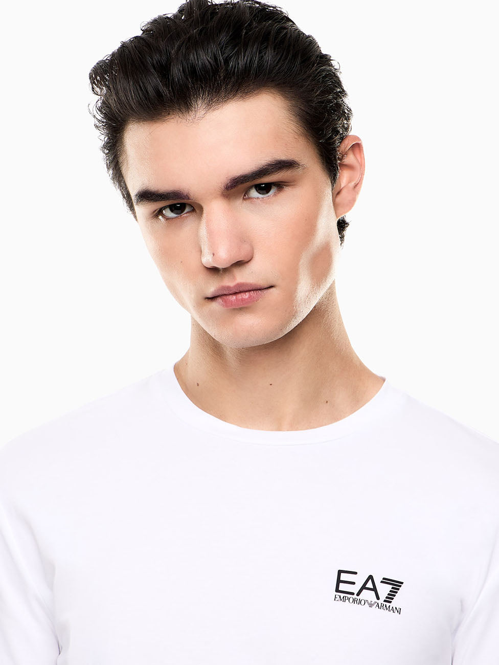 EA7 Core Identity Long-Sleeved T-Shirt