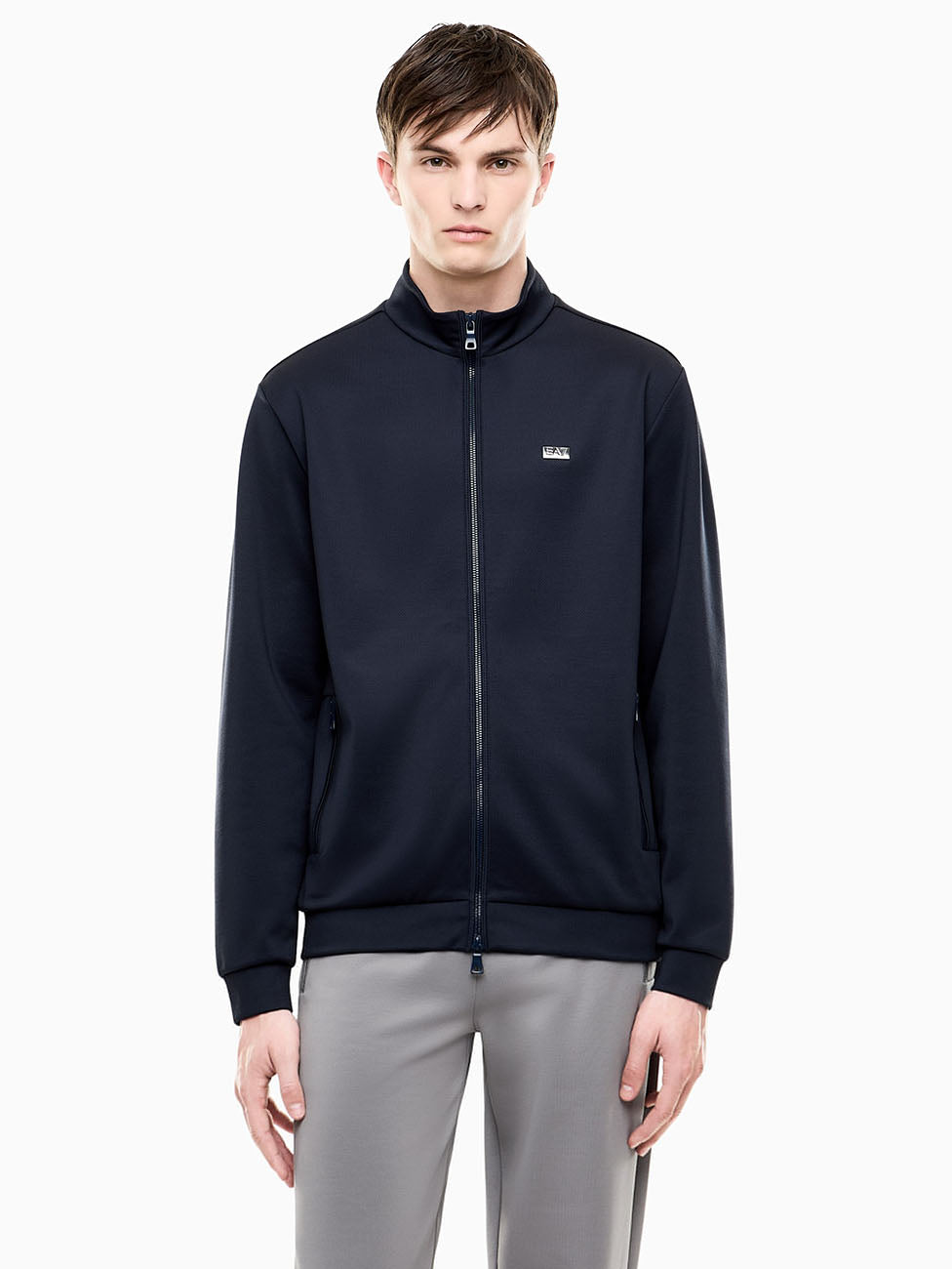 EA7 Lux Identity Full-Zip Sweatshirt
