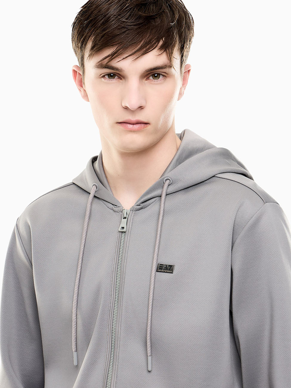 EA7 Lux Identity Full-Zip Hoodie
