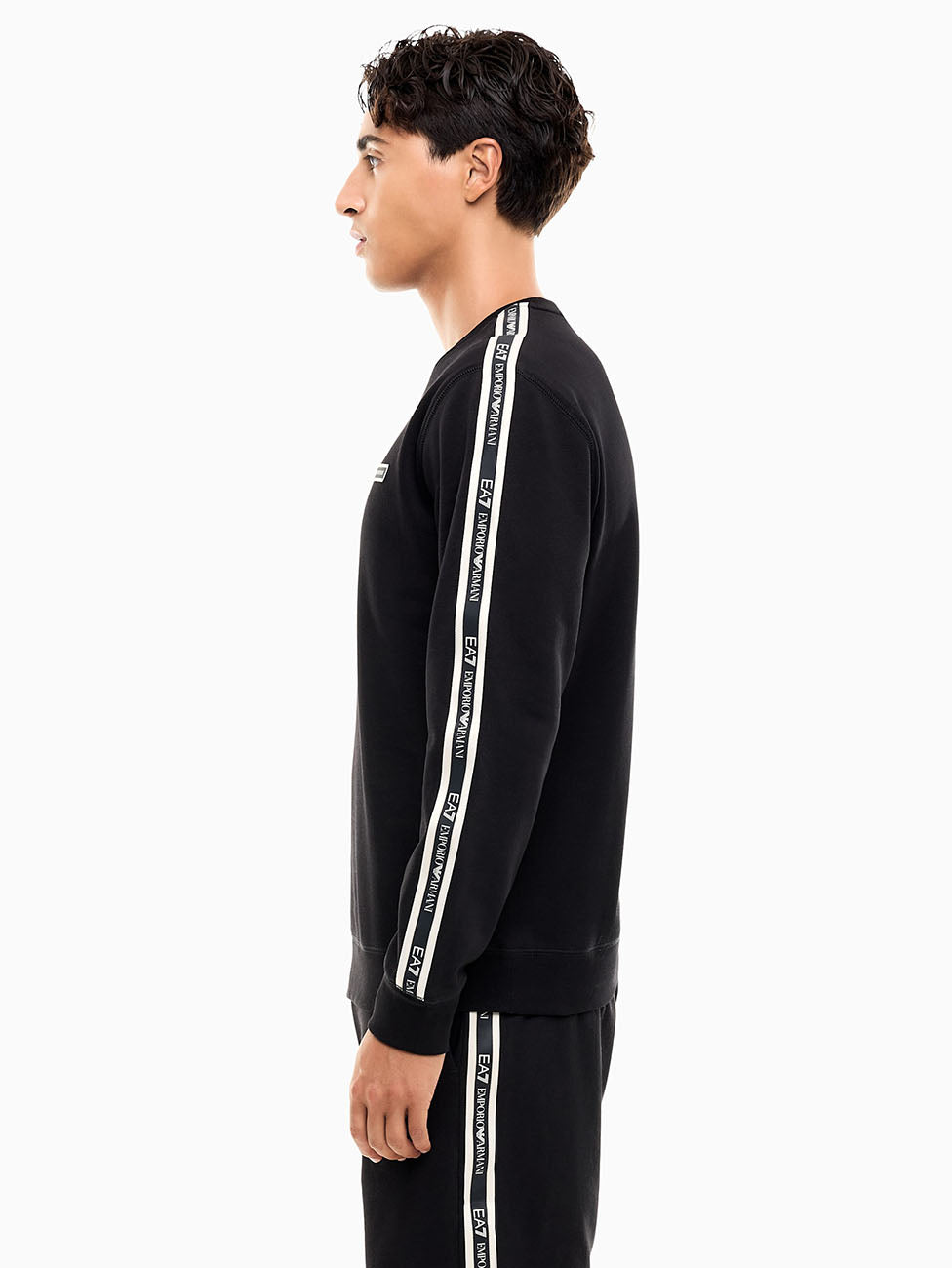 EA7 Logo Series Crew-Neck Sweatshirt