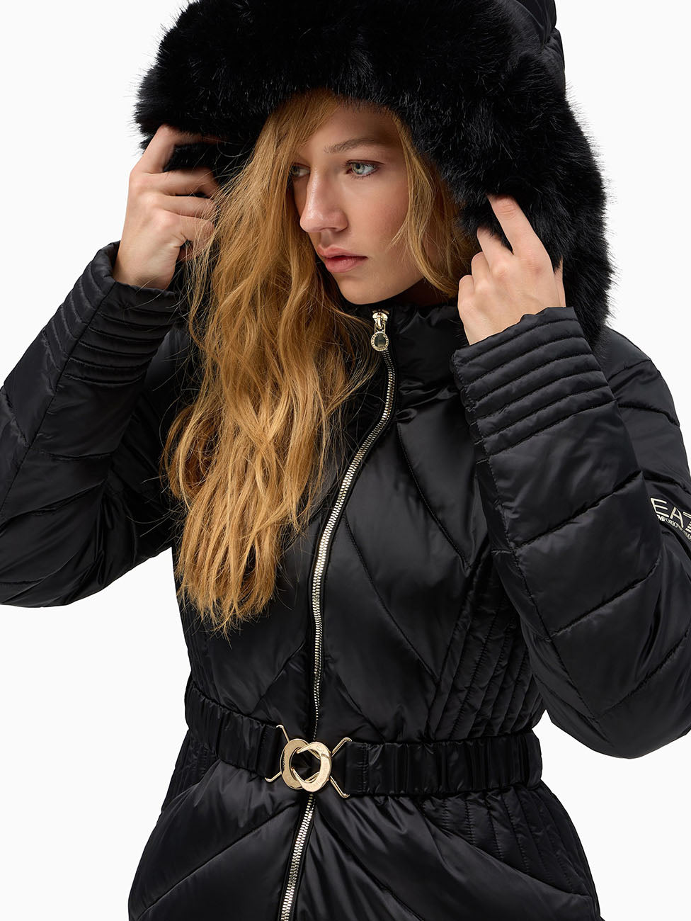 EA7 Mountain Hooded Coat