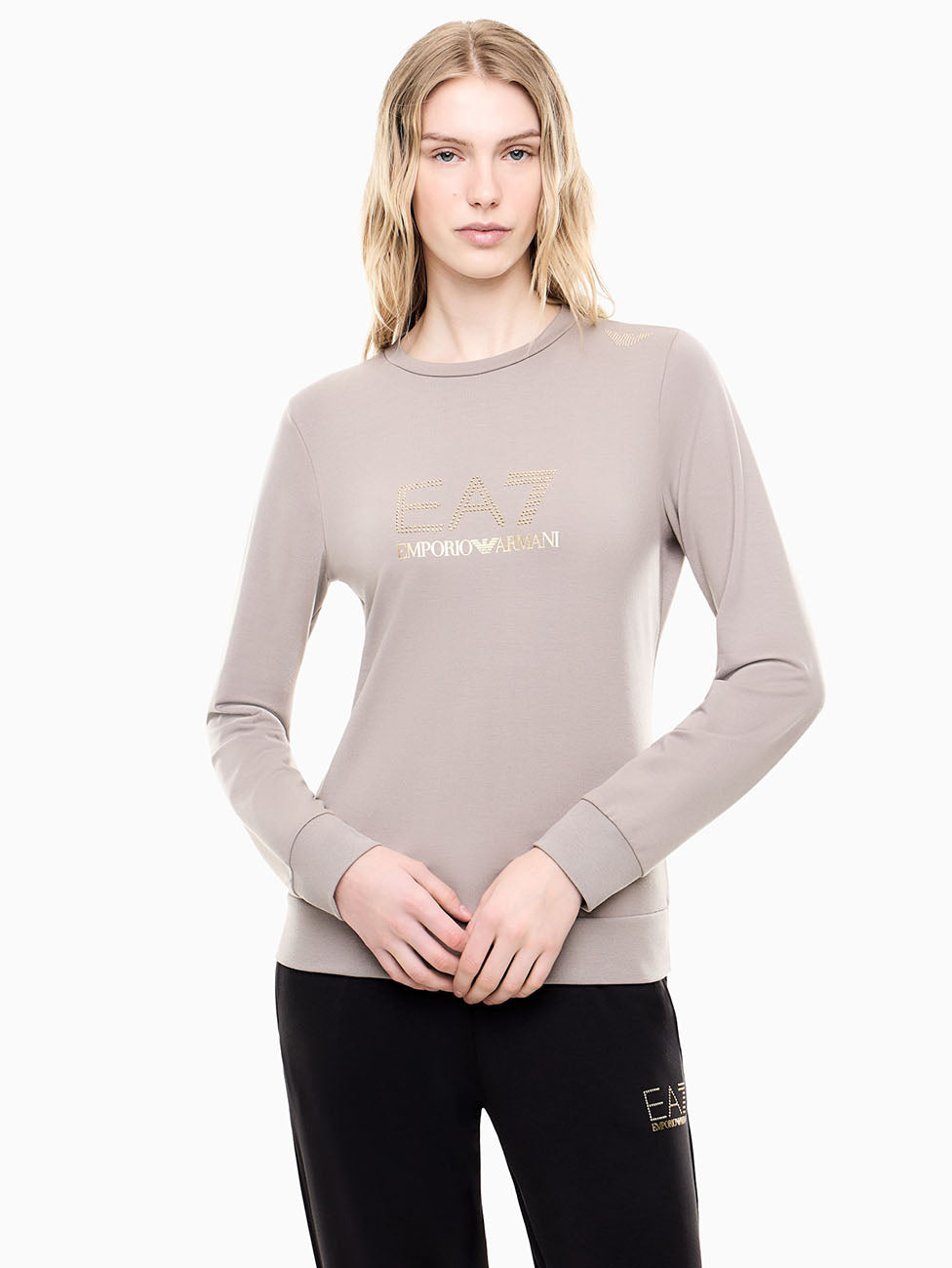 EA7 Evolution Crew-Neck Sweatshirt