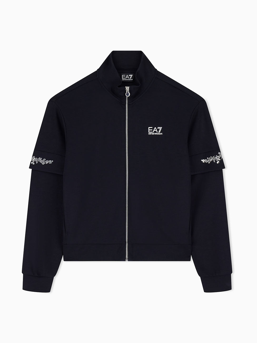 EA7 Logo Series Full-Zip Sweatshirt