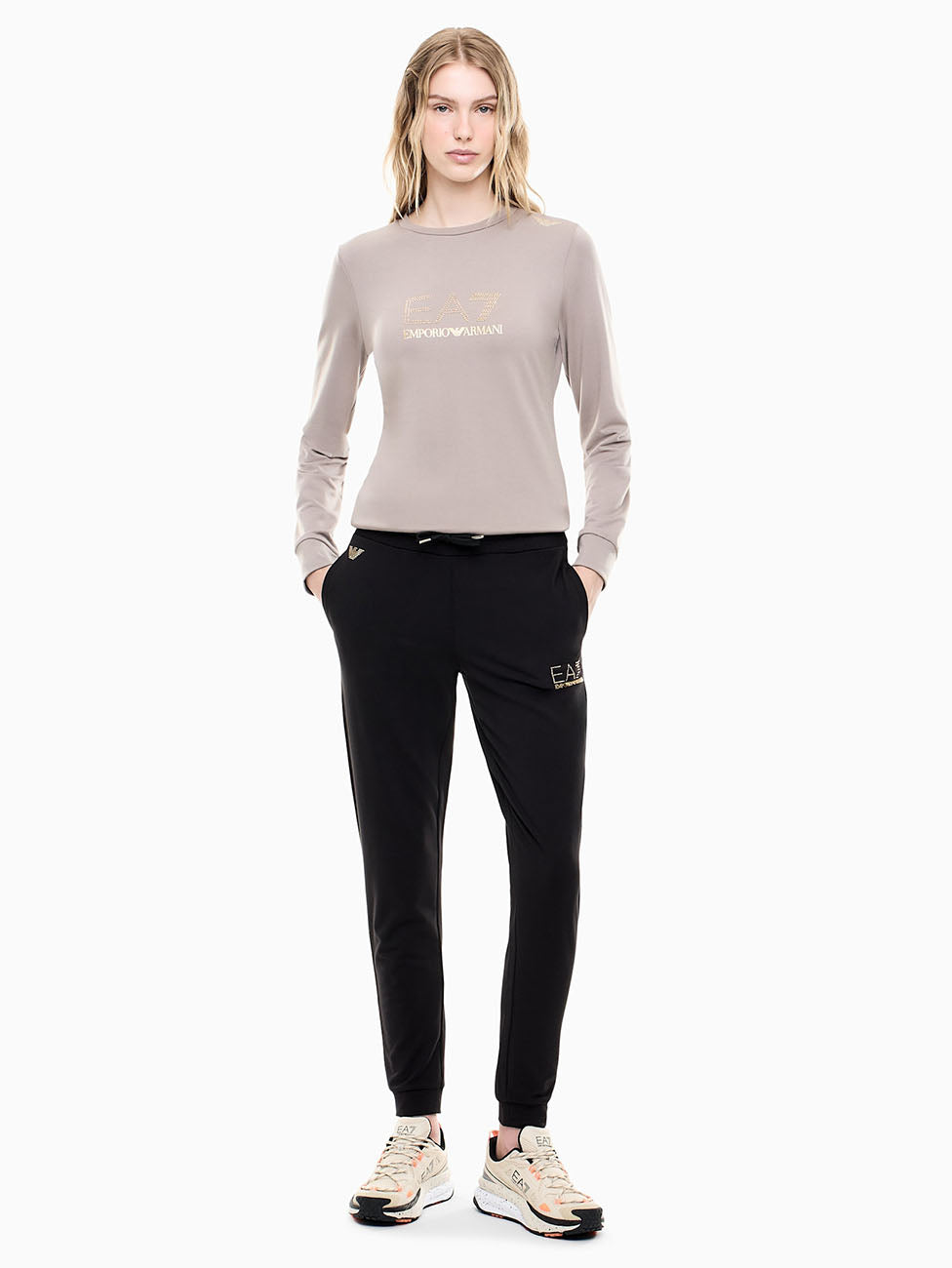 EA7 Evolution Crew-Neck Sweatshirt