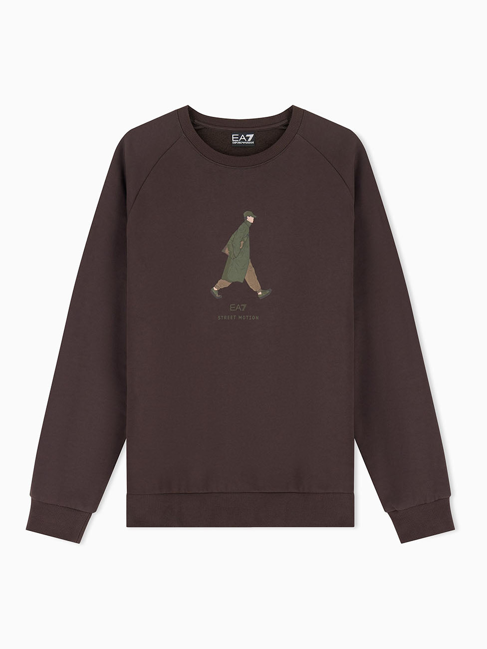 EA7 Graphic Series Crew-Neck Sweatshirt
