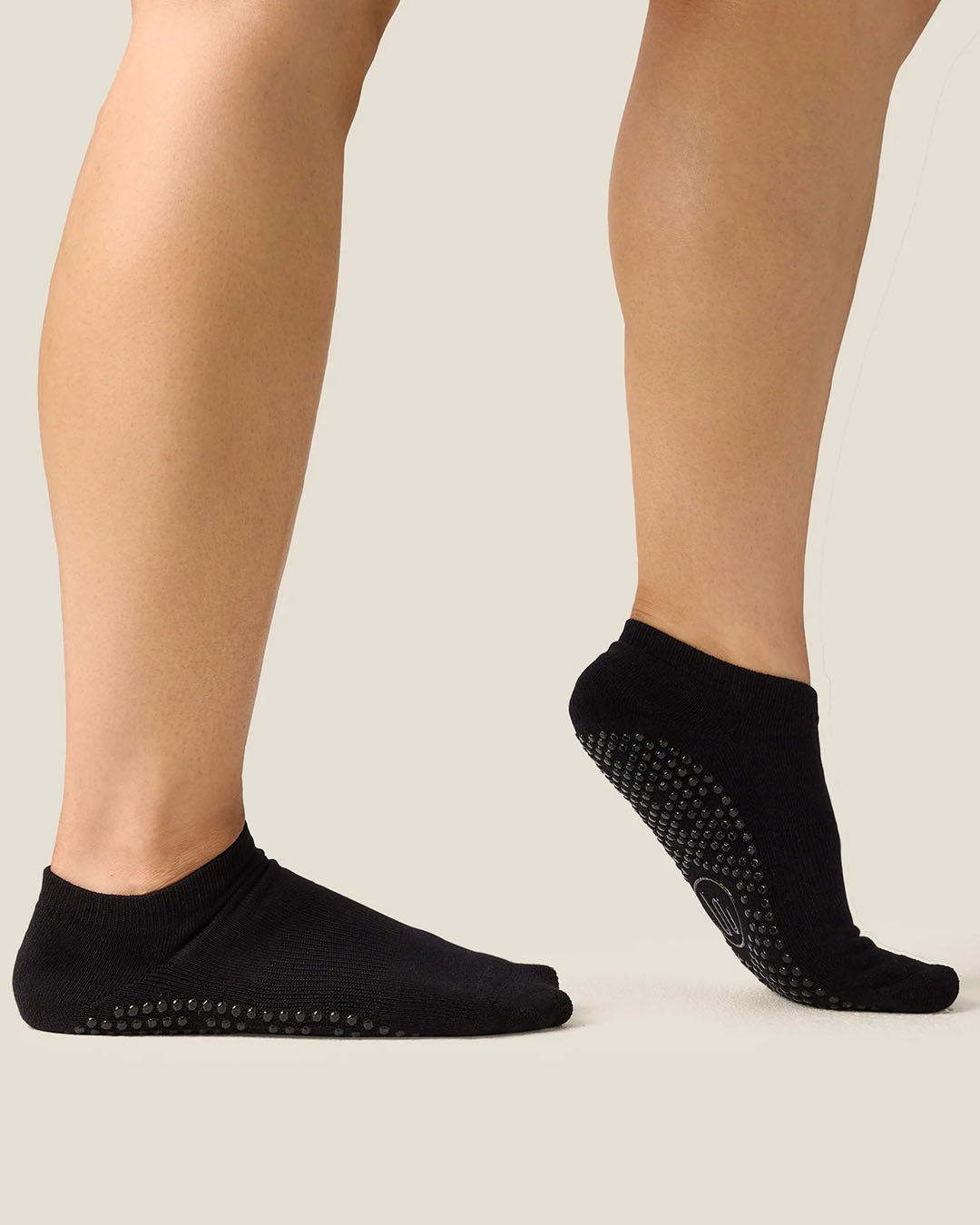 MoveActive Black Low Rise Grip Socks