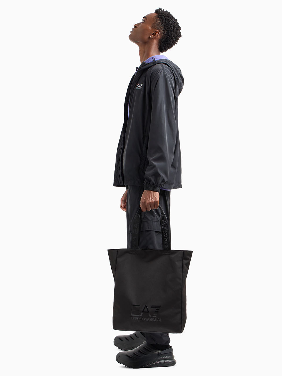 EA7 Medium Shopper Bag With Logo