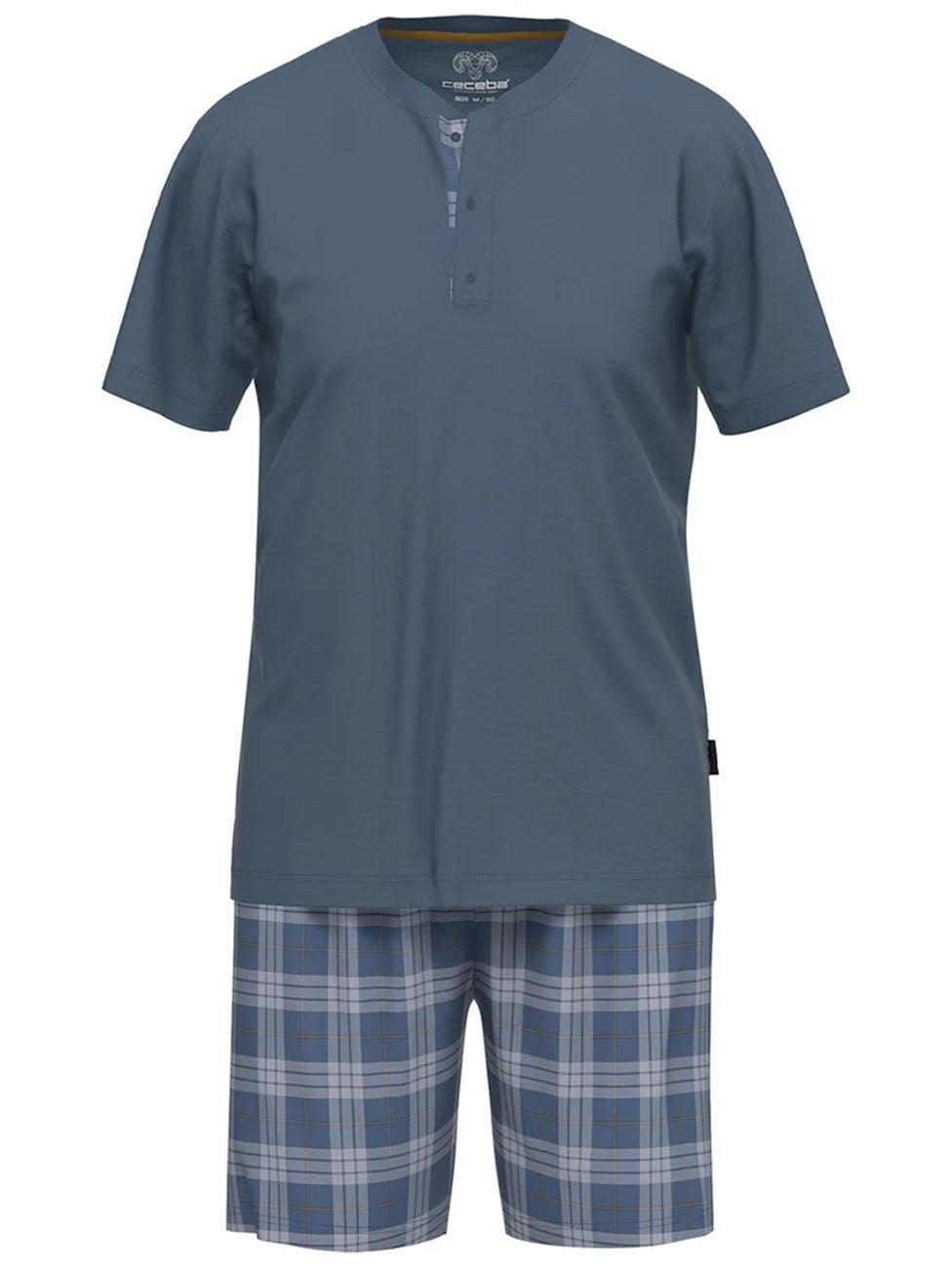 Ceceba Checkered Cork Short Pyjamas