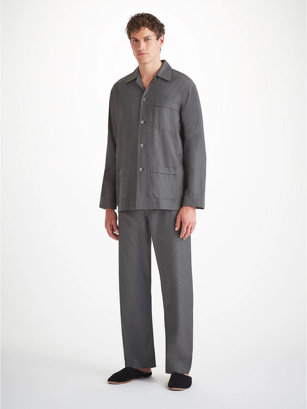 Derek Rose Men's Balmoral Classic Fit Pyjamas