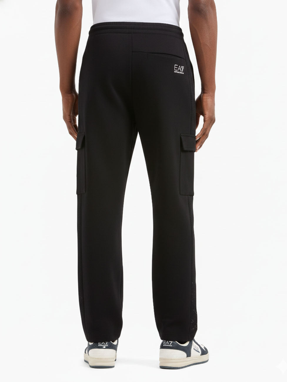 EA7 Cotton-Blend Pants