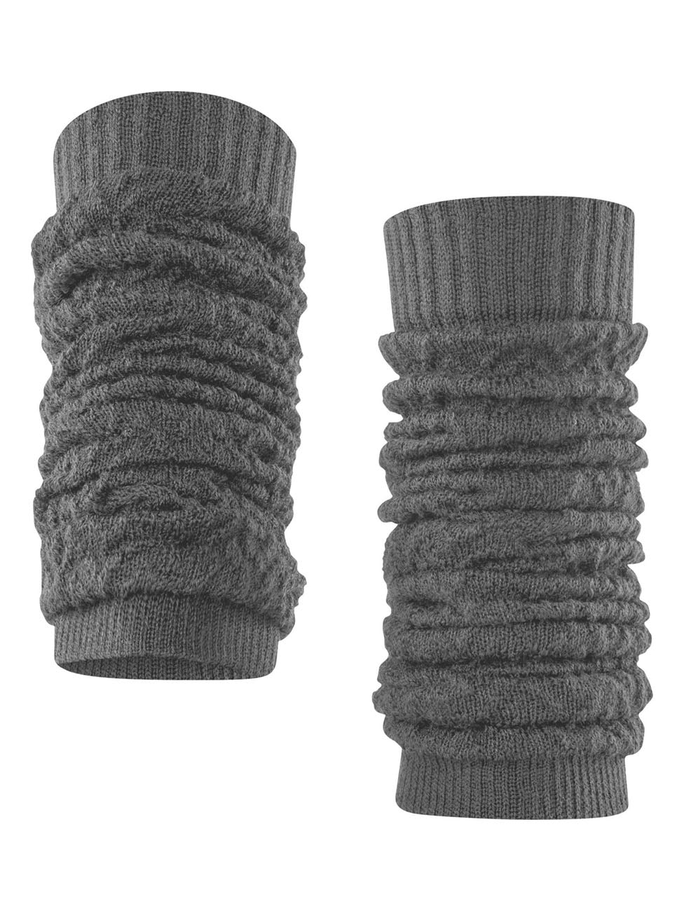 Falke Fable Estate Leg Warmers - Grey