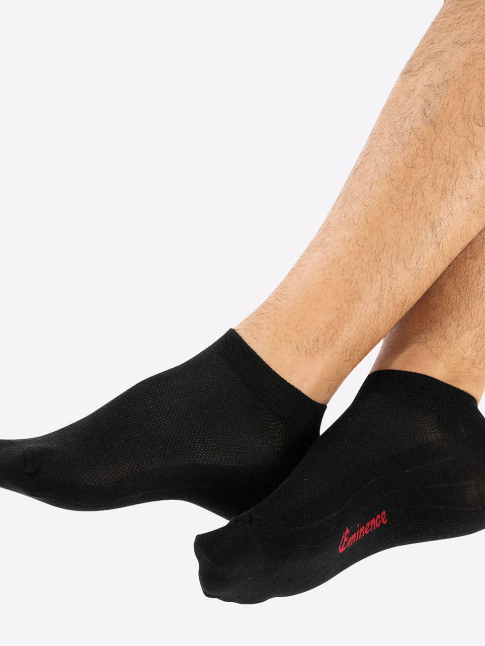 Eminence Essentials Combed Cotton Men's Ankle Socks (Pack of 2)