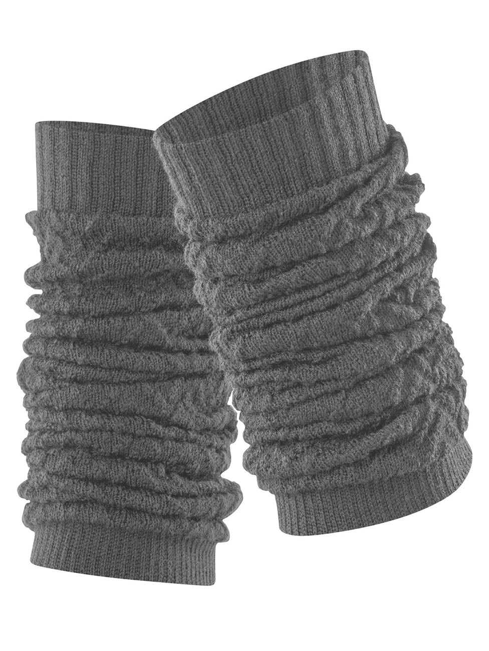 Falke Fable Estate Leg Warmers - Grey