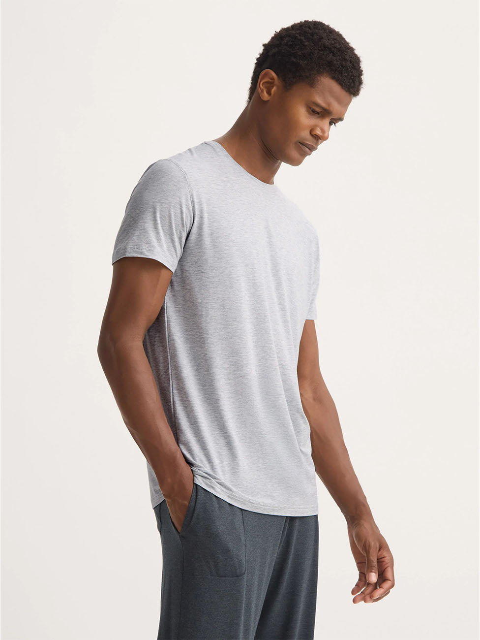 Derek Rose Basel Micro Modal Stretch Men's T-Shirt