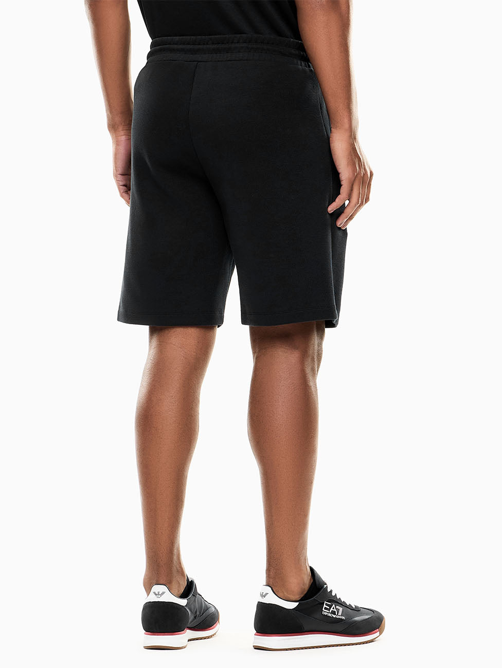 EA7 Lux Identity Cotton-blend Shorts