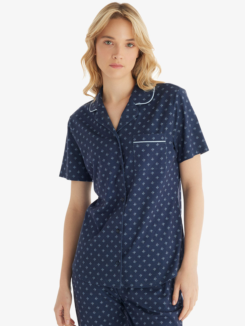 Blackspade Patterned Women's Pyjama Set