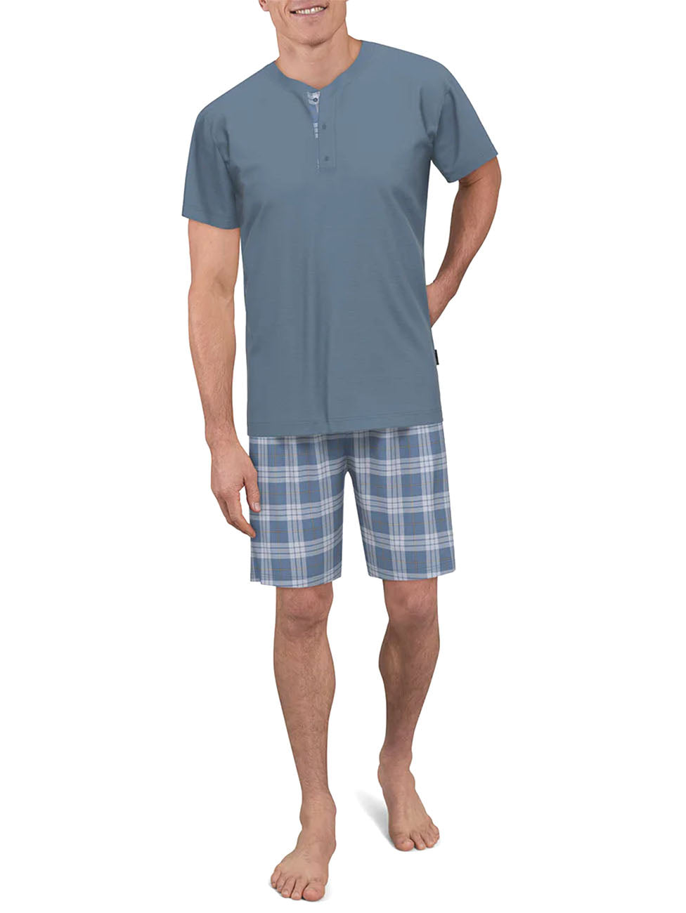 Ceceba Checkered Cork Short Pyjamas