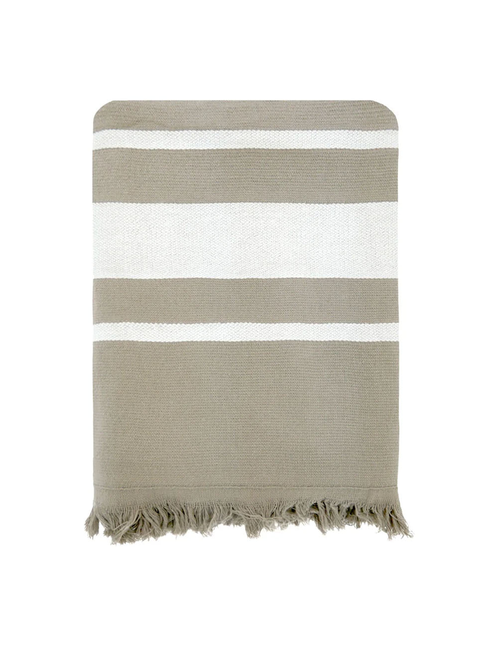 Le Comptoir De La Plage Taupe Caribbean Double Éponge Foutas