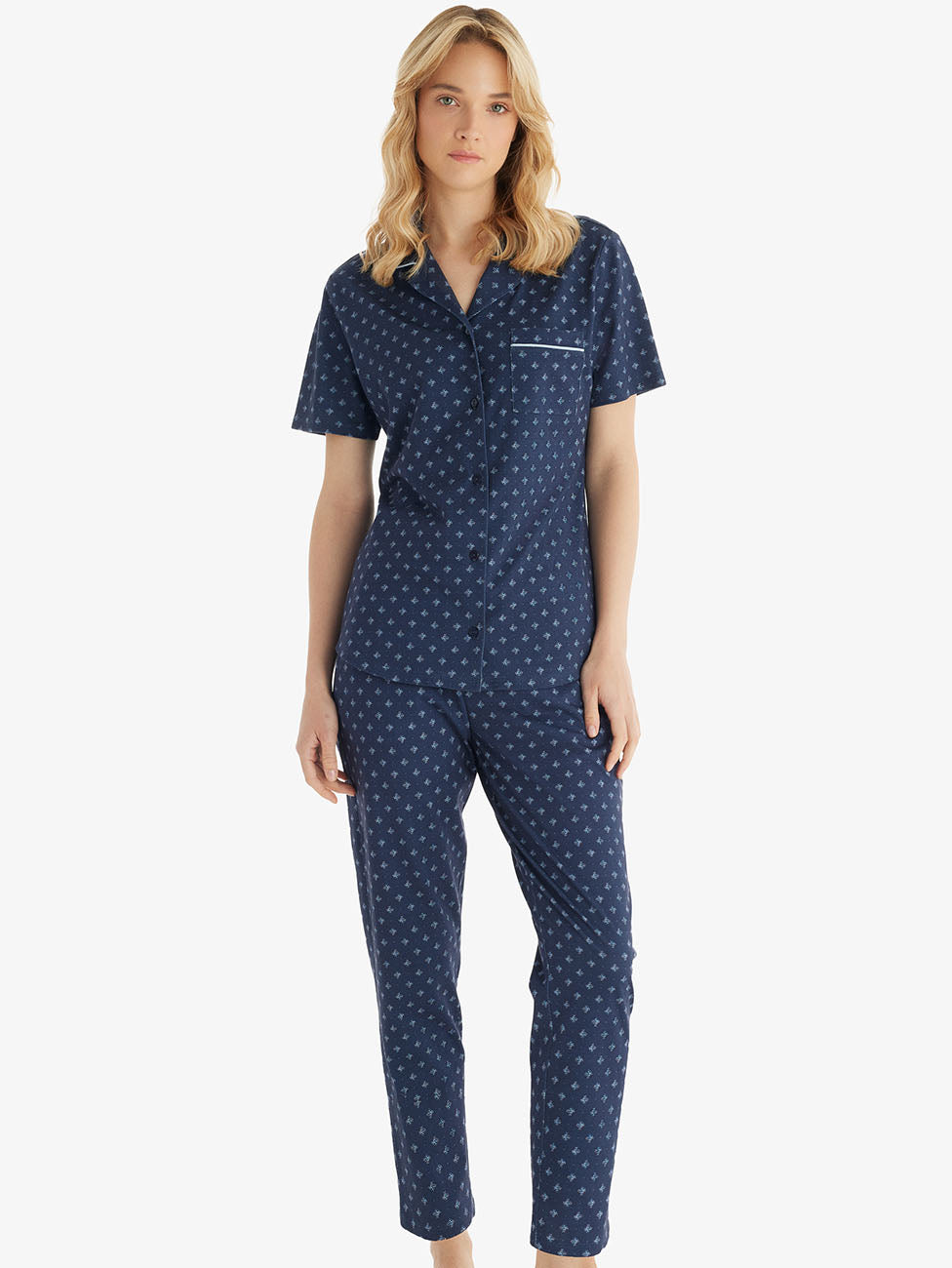 Blackspade Patterned Women's Pyjama Set