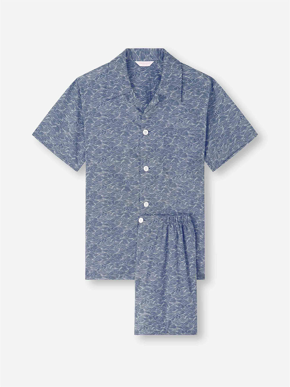 Derek Rose Blue Night Sky Men's Short Pyjama