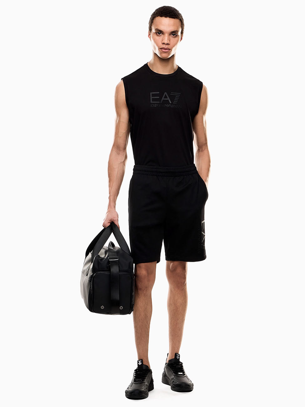 EA7 Visibility Cotton Jersey T-Shirt