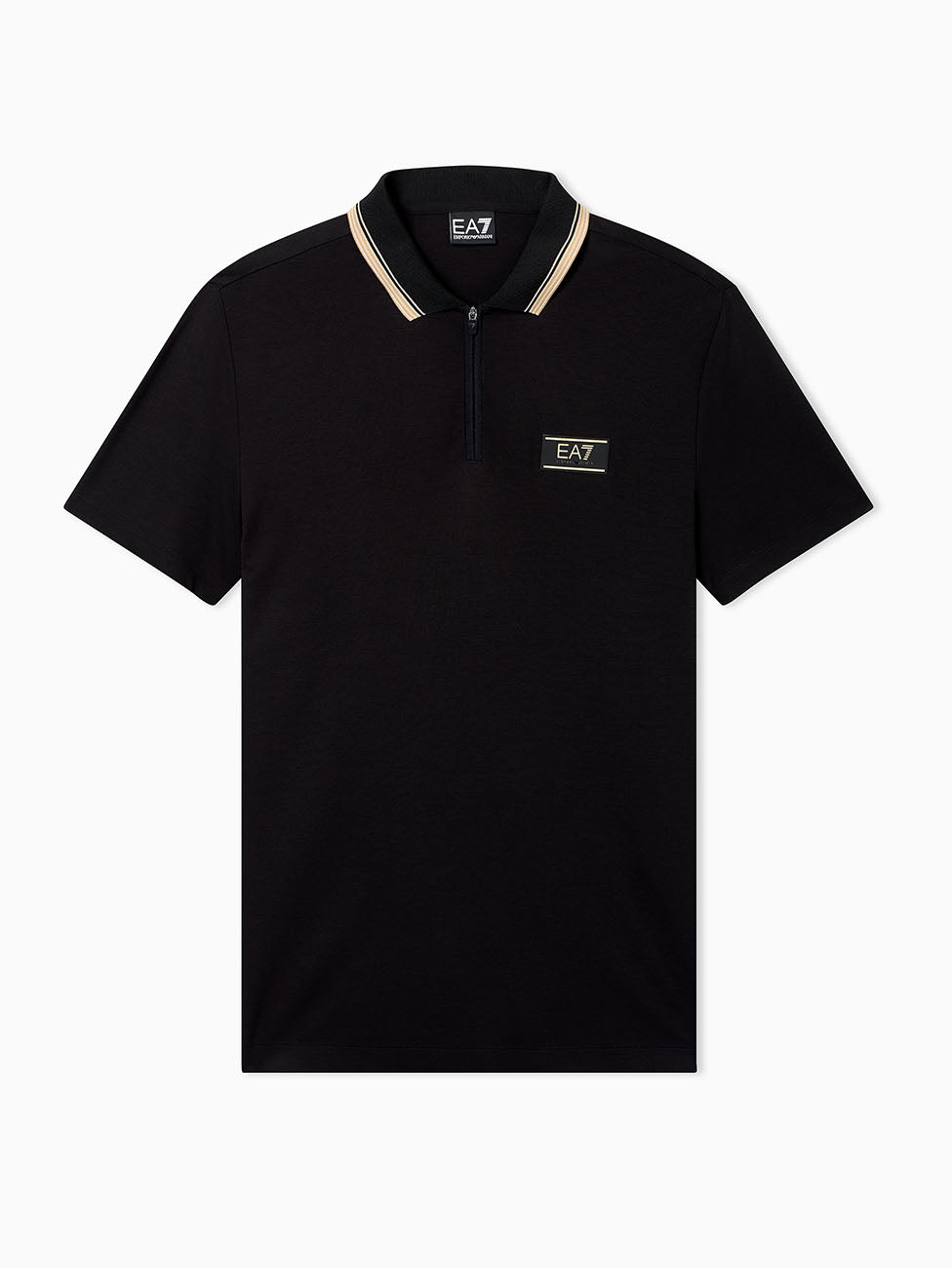EA7 Premium Label Jersey Polo Shirt