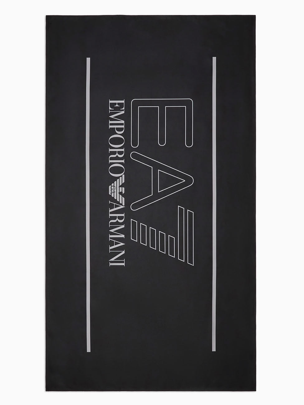 EA7 Oversized Logo Microfibre Beach Towel