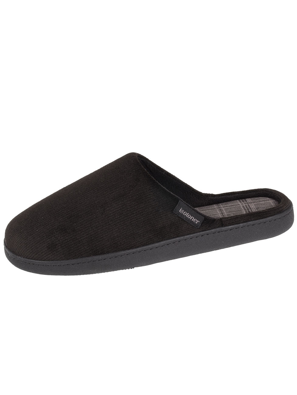 Isotoner Men's Tartan Slippers