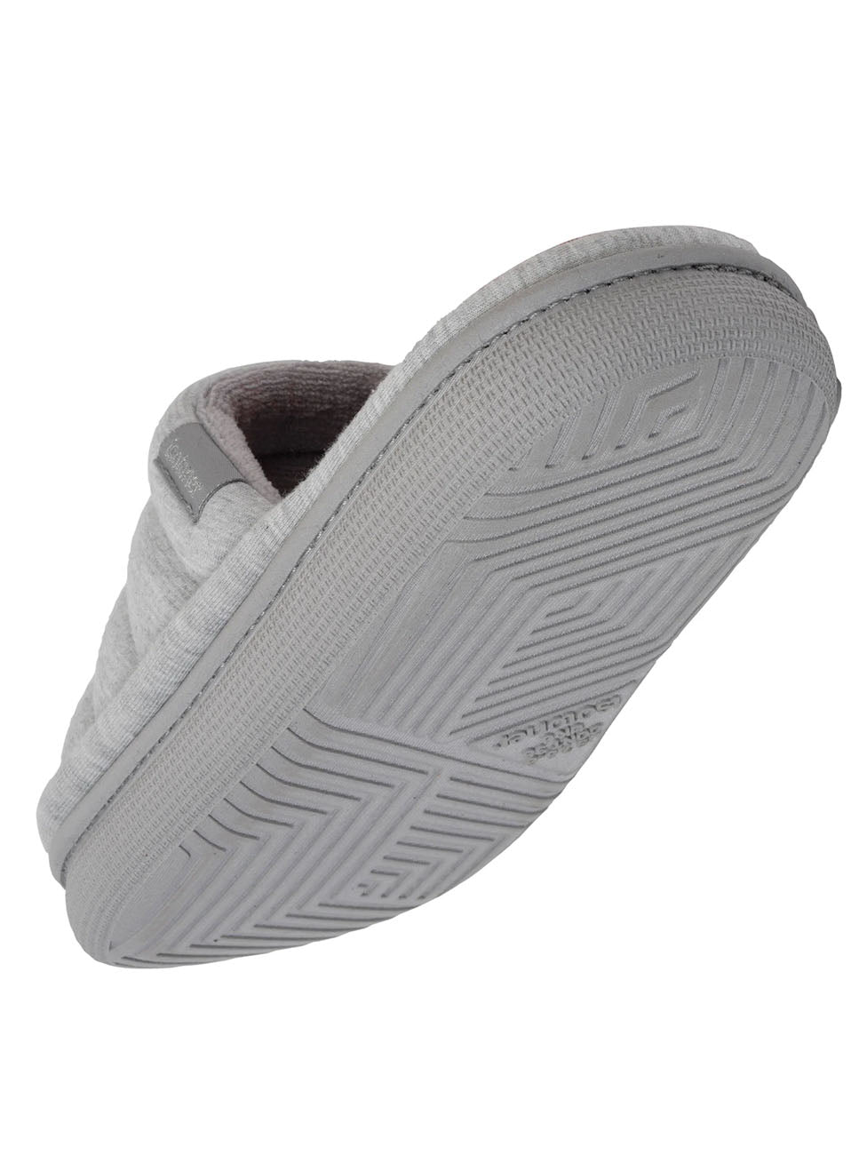 Isotoner Women's Heather Grey Xtra Bloup Slippers