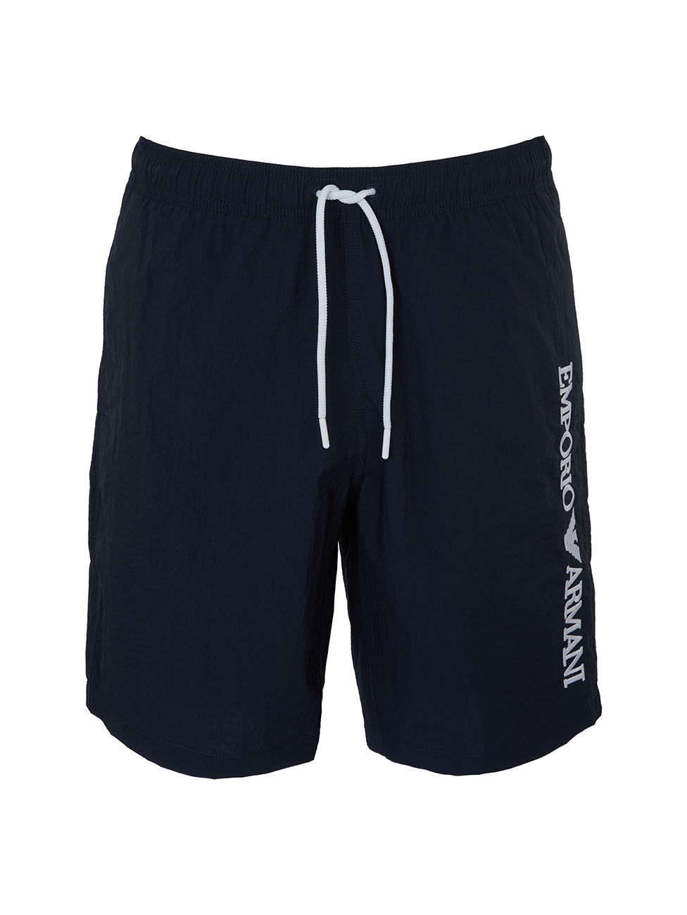 Emporio Armani Vertical Logo Beach Shorts