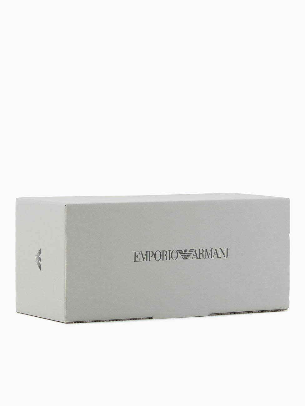 Emporio Armani Black & White Logo Tape Slippers