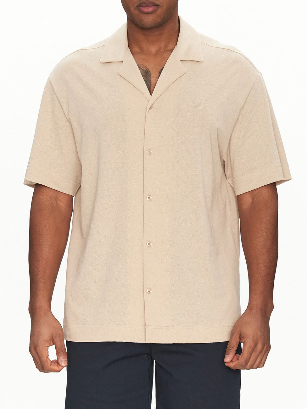 Emporio Armani Buttoned Beach Shirt