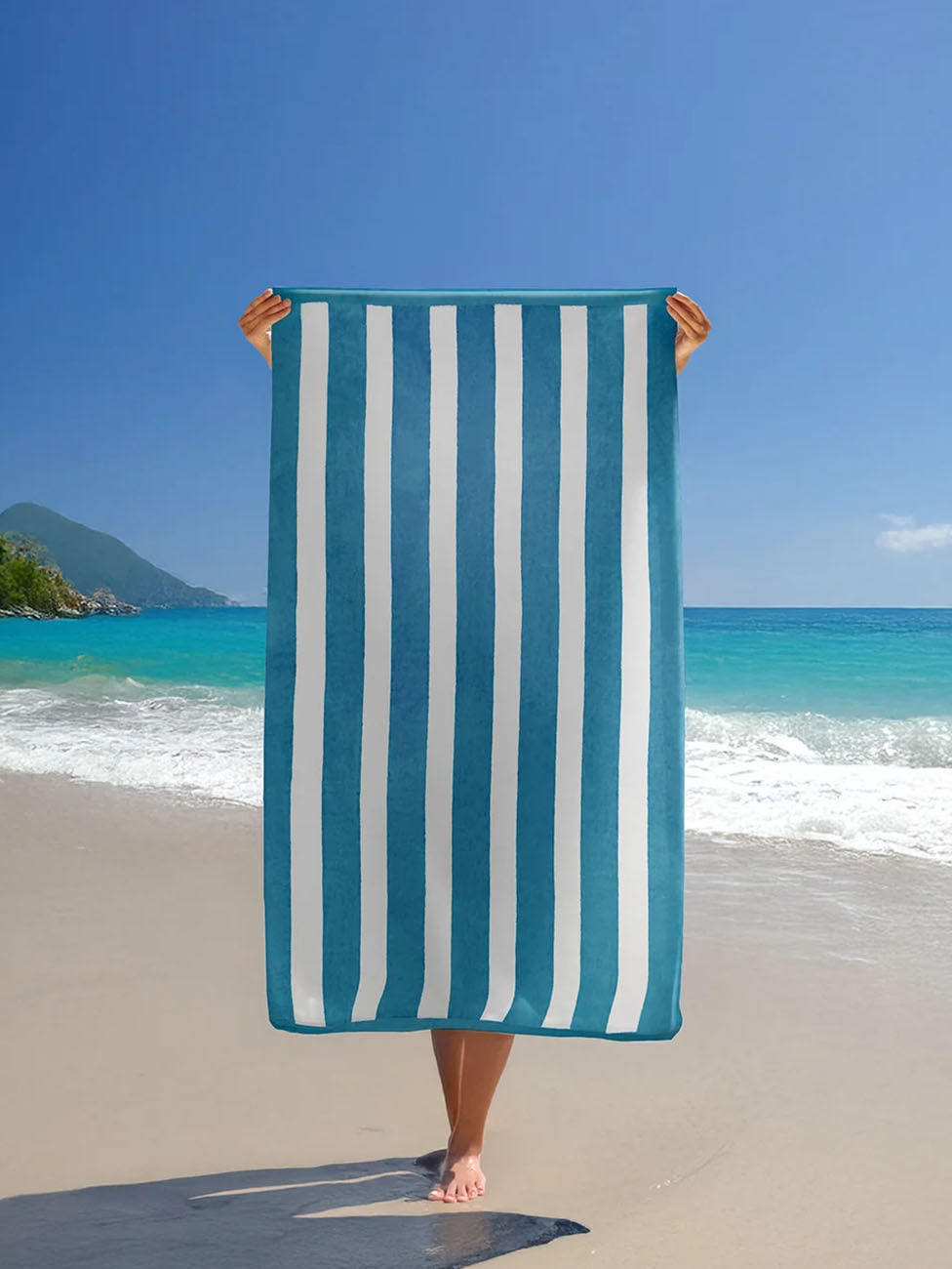 Le Comptoir De La Plage Bahia Bleu Canar Towel