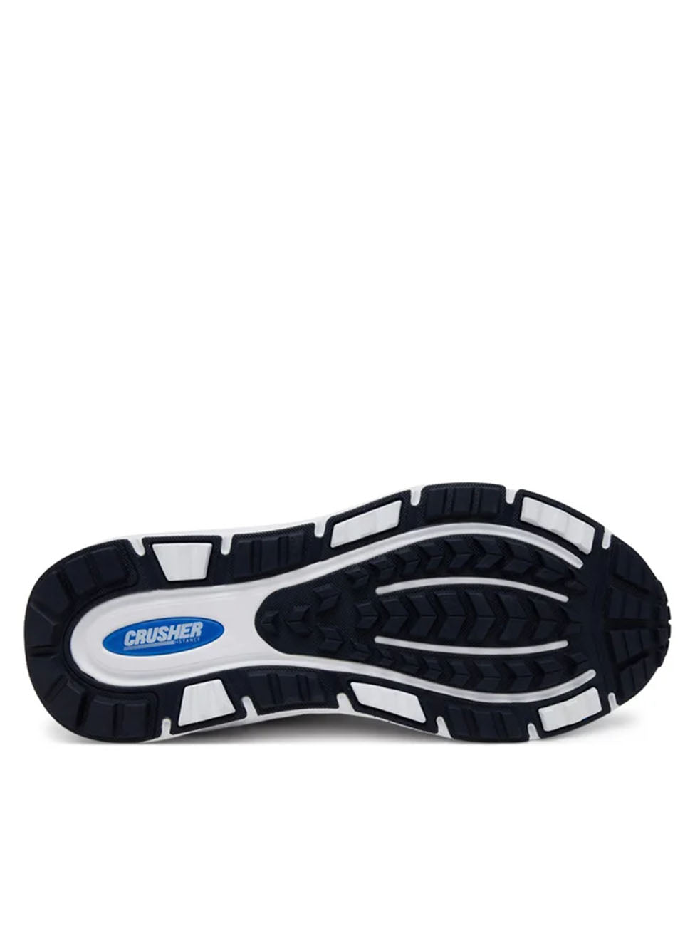 EA7 White & Grey Crusher Distance Sonic Trail Sneakers
