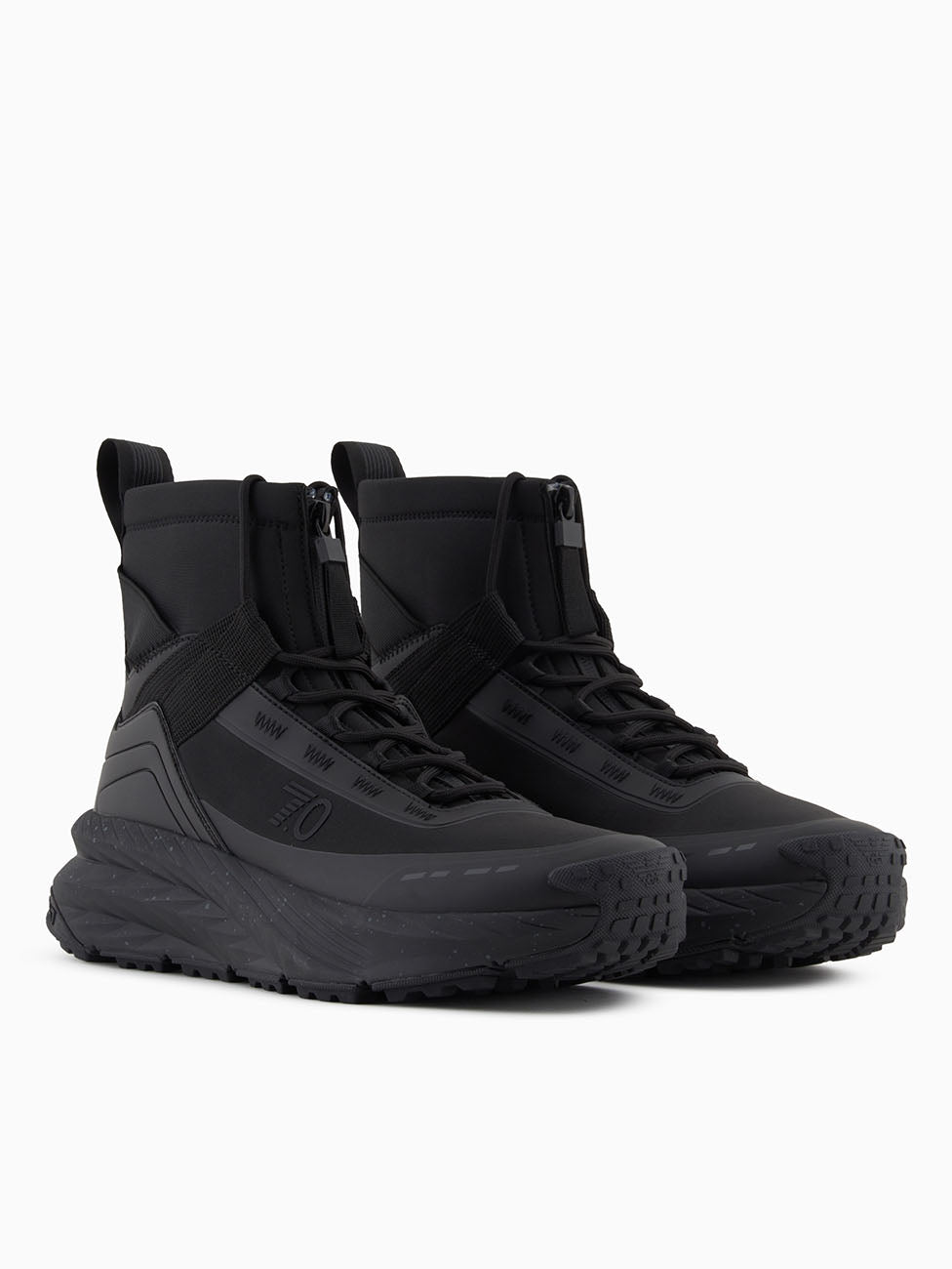 EA7 Crusher Sonic Tortoise 7.0 High-top Sneakers