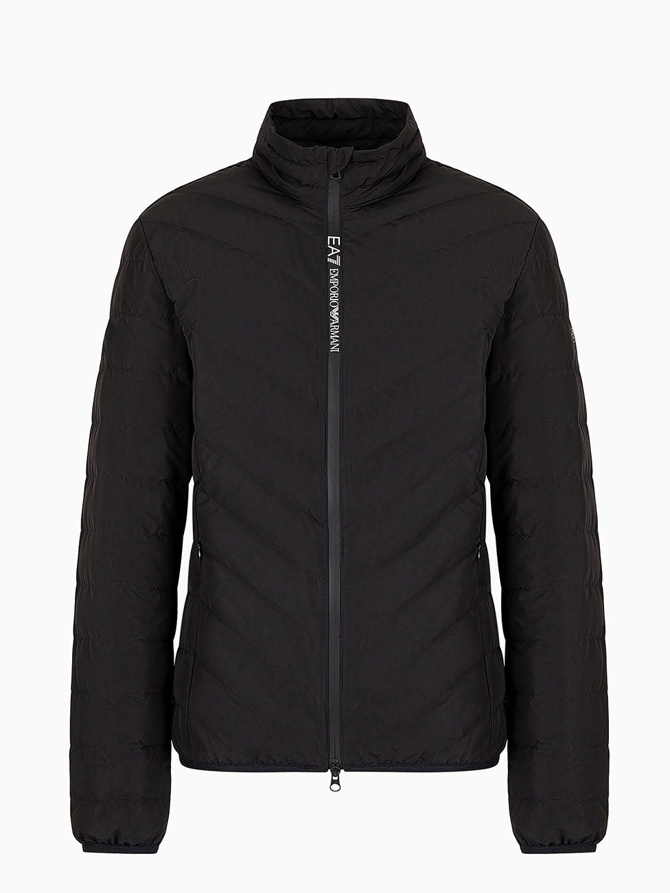 EA7 Black Premium Shield Men's Down Jacket