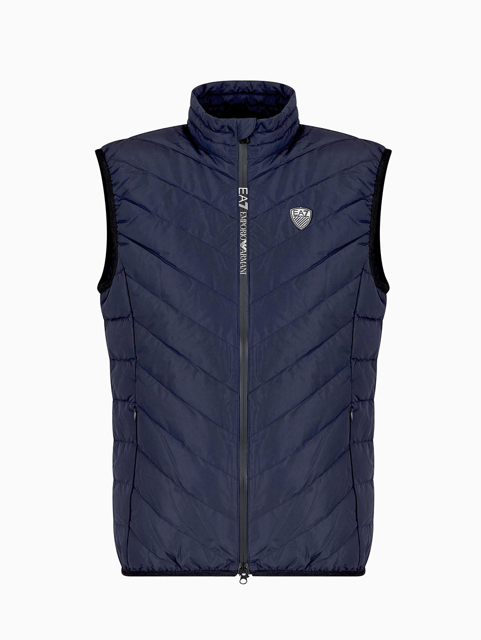 EA7 Navy Men's Folding Vest