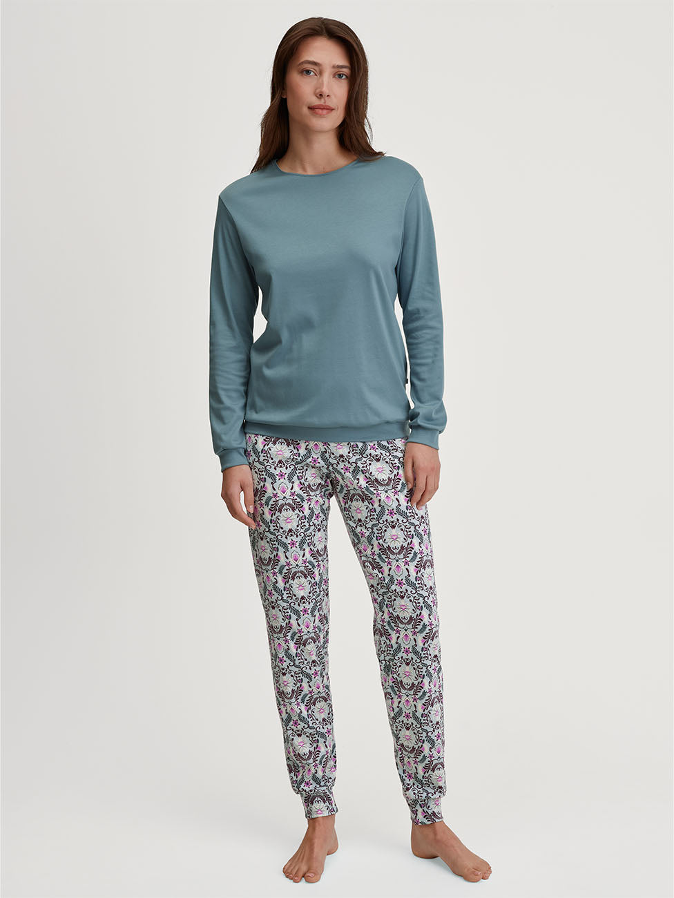 Calida Autumn Dreams Women's Cuffed Pyjama