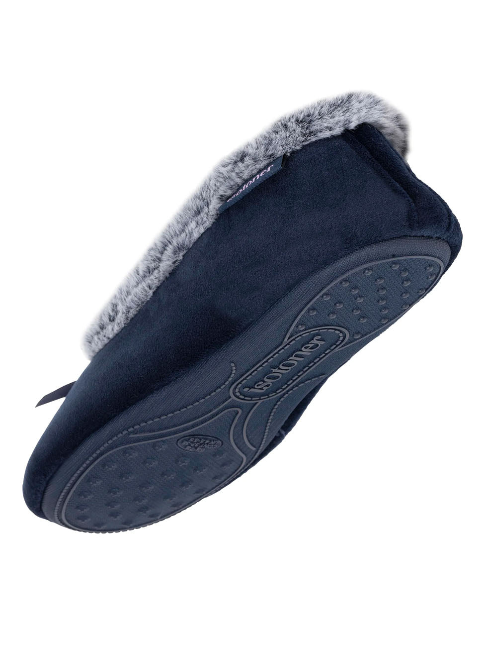 Isotoner Navy Women's Ballerina