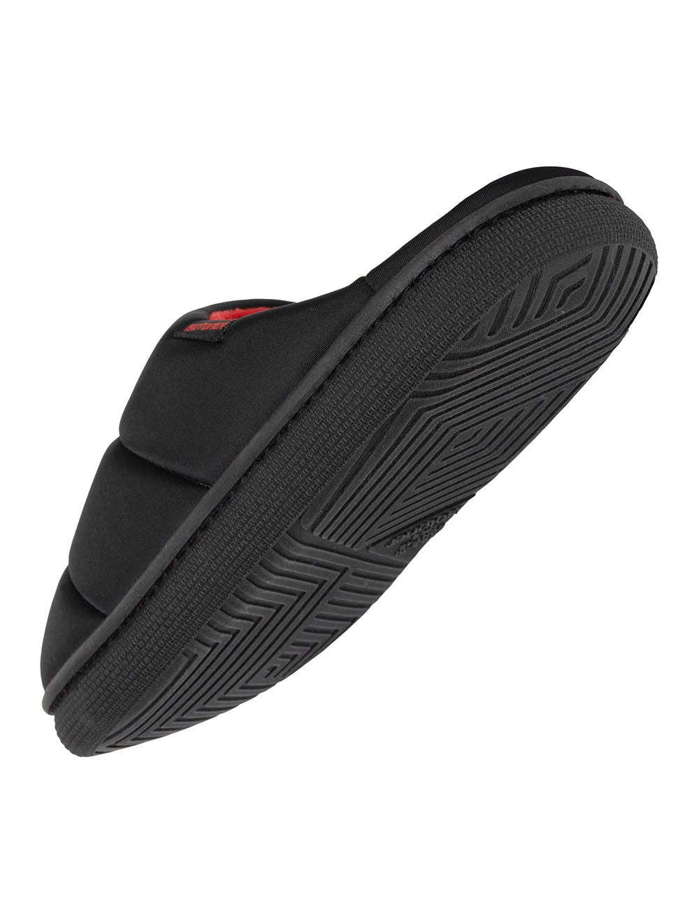 Isotoner Black Bloup Men's Slippers