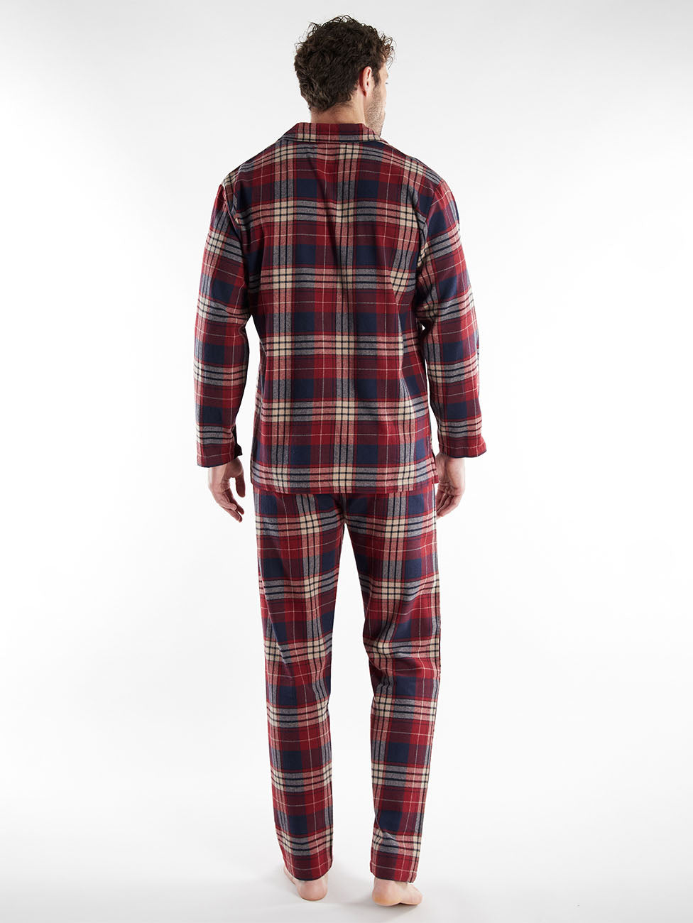 Tom Tailor Medium Red Checkered Pyjama