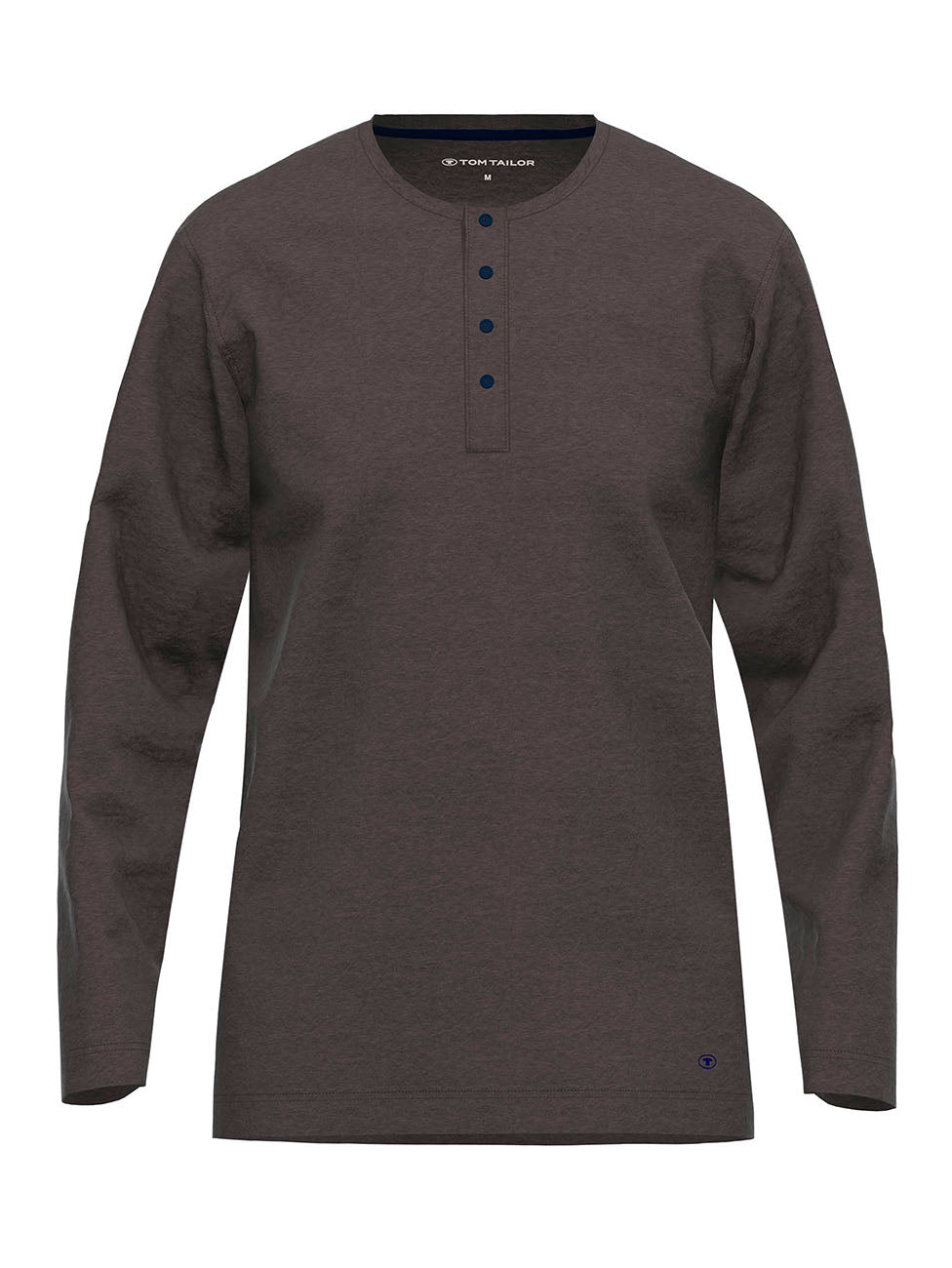 Tom Tailor Medium Brown Long Sleeve Shirt