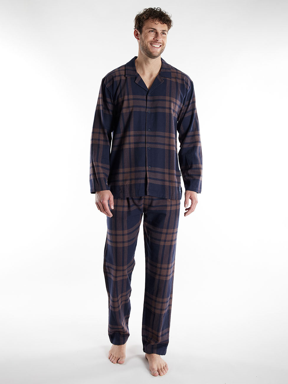 Tom Tailor Dark Brown Checkered Pyjama