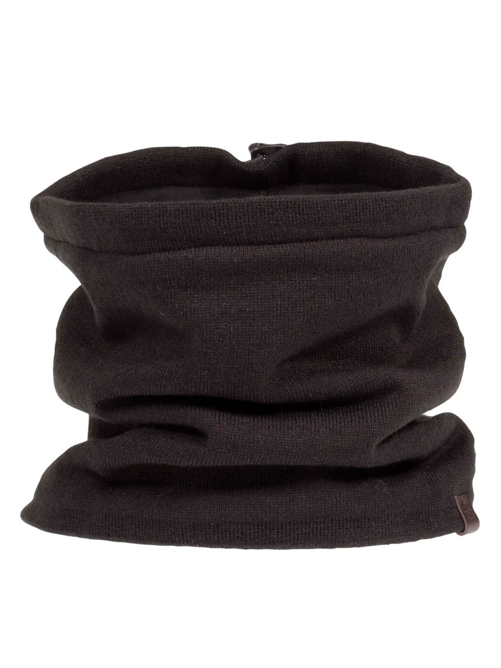 Isotoner Adjustable Men's Black Neck Warmer