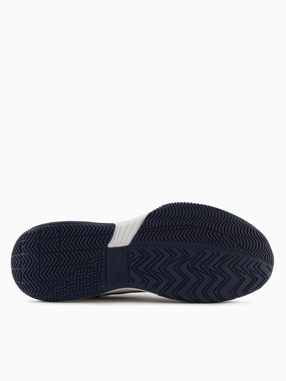 EA7 Navy & White Hard Tennis/Padel Sneakers
