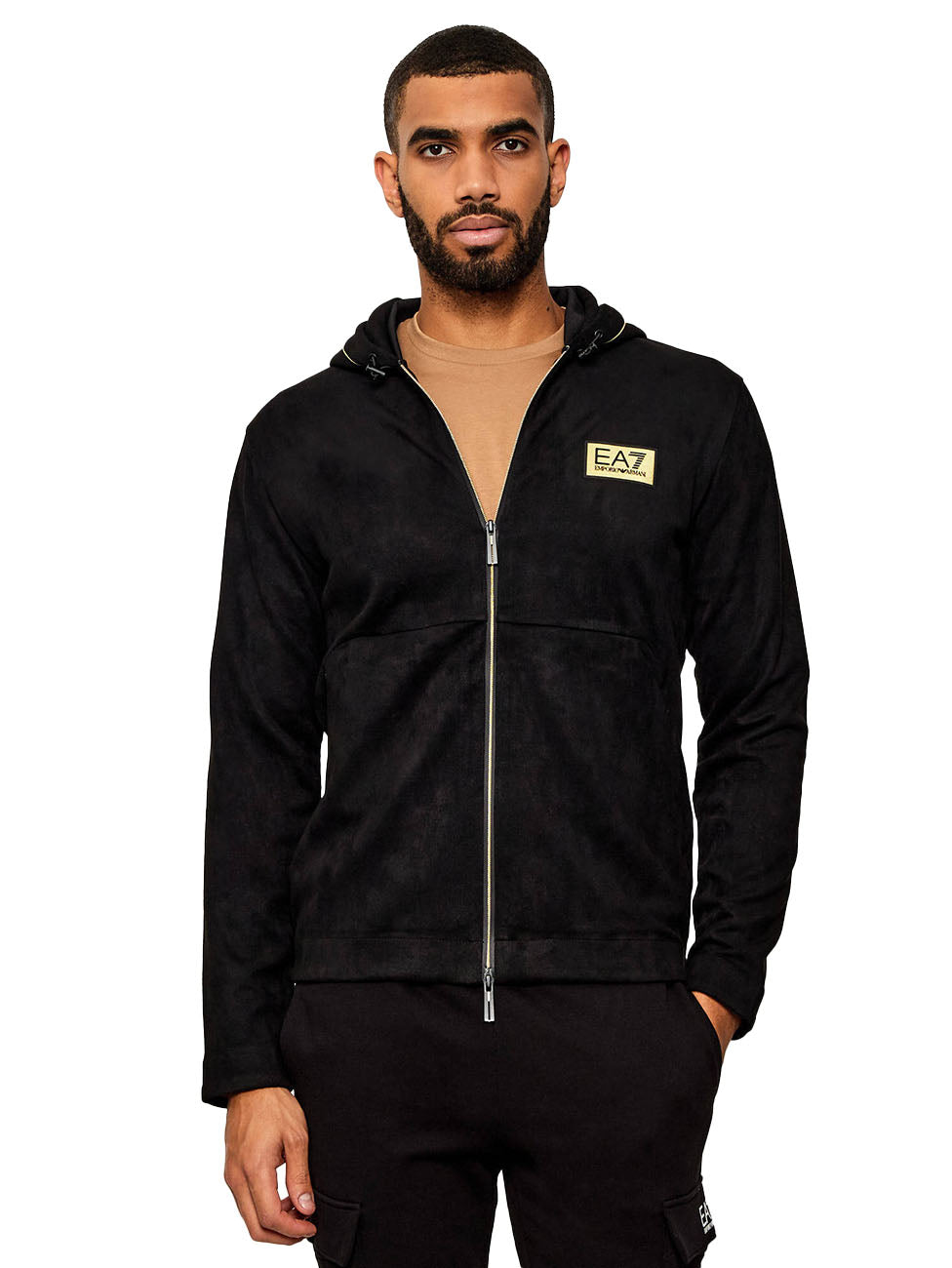 EA7 Men's Zip-up Sweatshirt