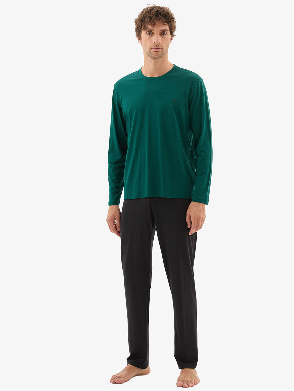 Blackspade Men's Deep Emerald Pyjama Set